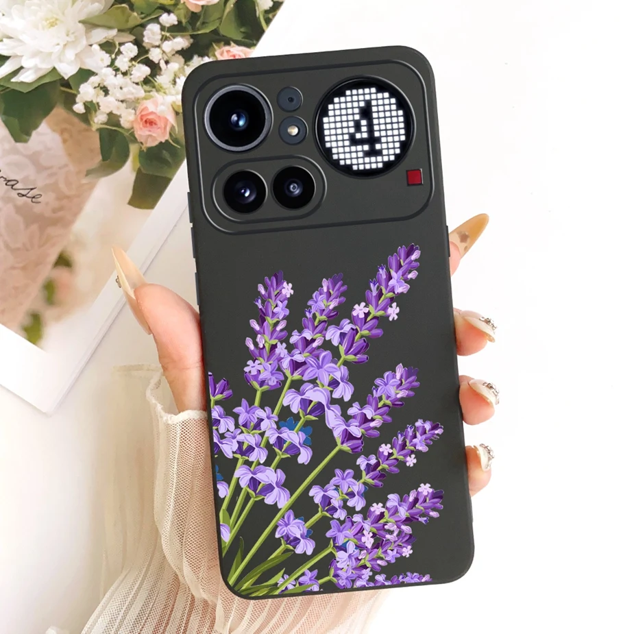 Cute Lucky Letters Fashion Cartoon Painted Cover Case
