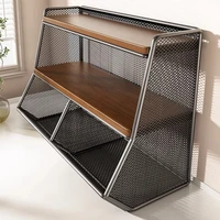 Organisateur multicouche de cuisine, support de rangement de bureau, porte-tasse de comptoir, boîte de rangement de sachets de thé de collation pour Table à manger 5