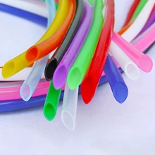 

1M 0.5 1 2 3 4 5 6 7 8 9 10 12-25mm Silicone Tube Flexible Rubber Hose Food Grade Soft Drink Pipe White Black Yellow Blue Green
