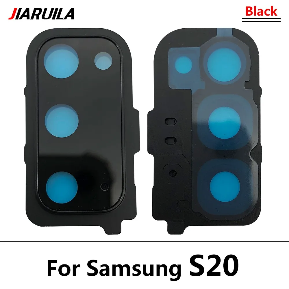 Premium Rear Camera Glass Lens Cover with Frame Holder Replacement
