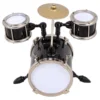 Miniature Jazz Drum Model Instruments Ornaments Musical Miniatures for Decor Accessories House Kit 2