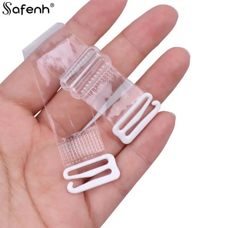 1/3pcs 어깨 스트랩 클리어 브래지어 스트랩 투명 보이지 않는 분리형 조절 탄성 벨트 Intimates Accessorie