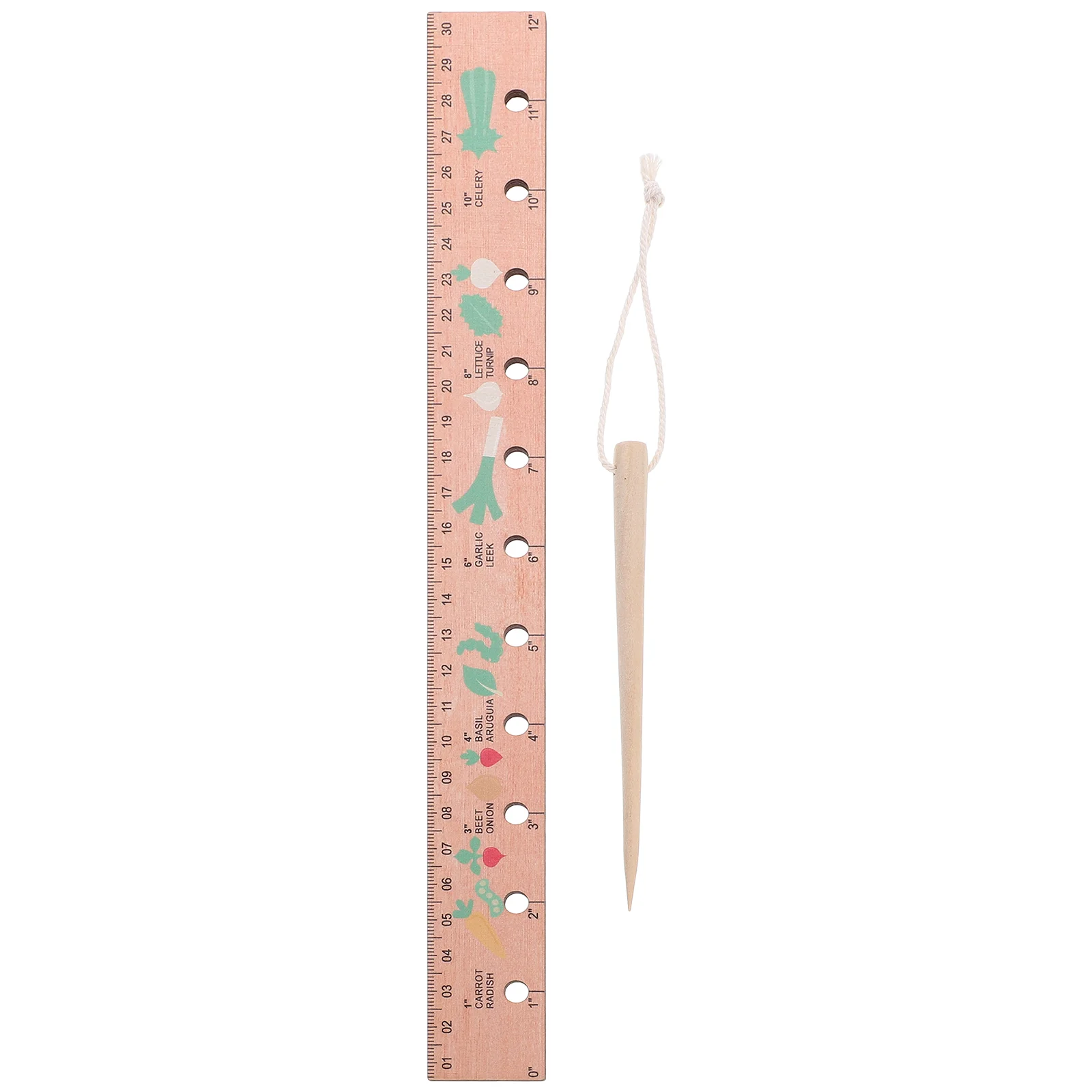 

1 Set Planting Ruler Interval Ruler Spacing And Interval Ruler Gardeners Supply