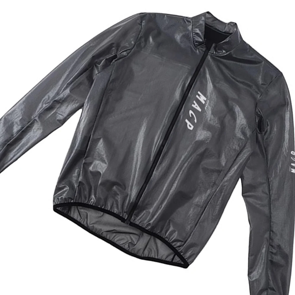 MACP Men Cycling Raincoat Lightweight Windproof Waterproof Cycling Jacket Breathable Bike Clothing MTB Road Bicycle Jersey