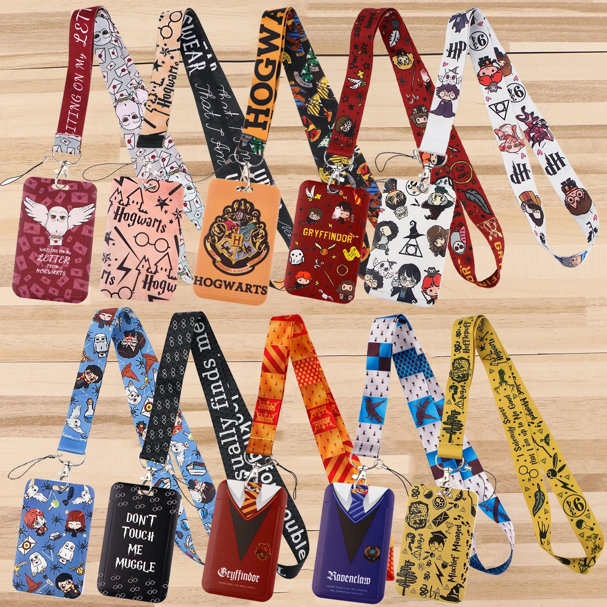 Magic Movie Anime Student Lanyards For Key Neck Strap For Card Badge Gym Key Chain Lanyard Key Holder Diy Hang Rope Accessories