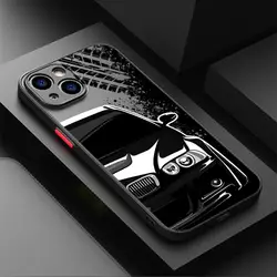 Japanese Drift Car Soft Phone Case Cover - iPhone 12 Mini (Mix01)
