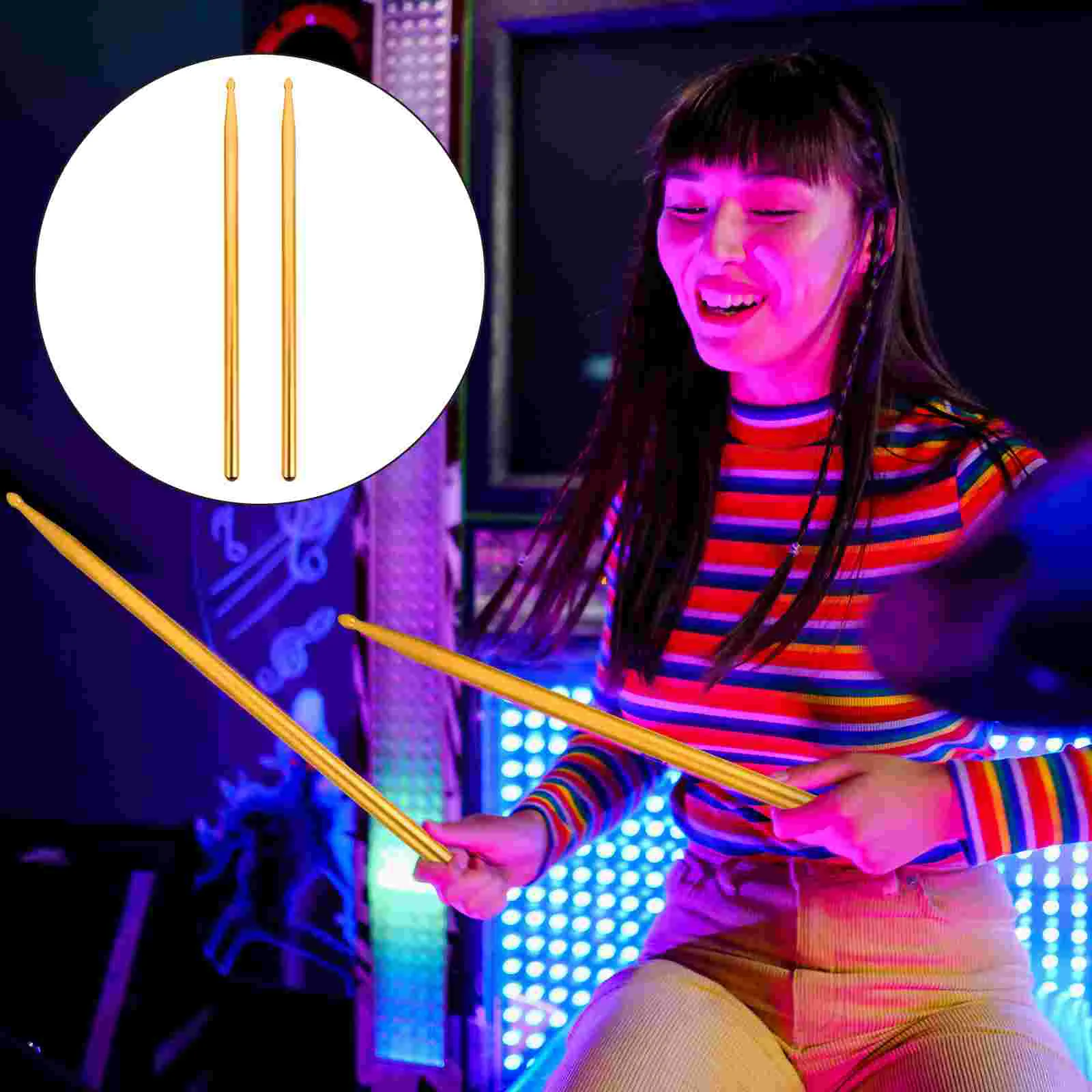 

Keyboards Drum Stick Practicing Drumsticks Percussion Major Metal Accessories Tool Child