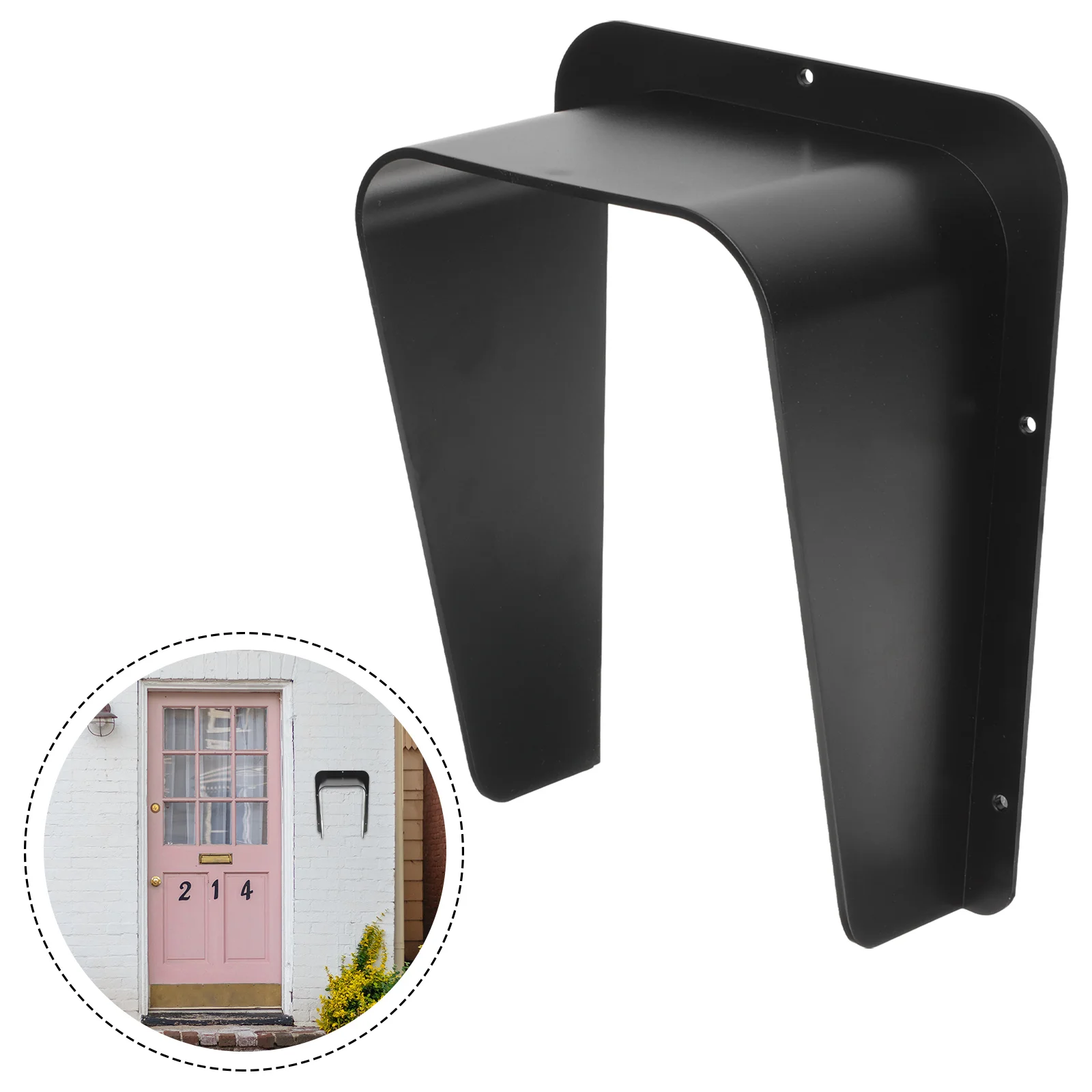 

Cover Doorbell Rain Shell Door Acrylic Rainproof Access Keypad Machine Attendance Box Lock Window Outdoor Protection Shield