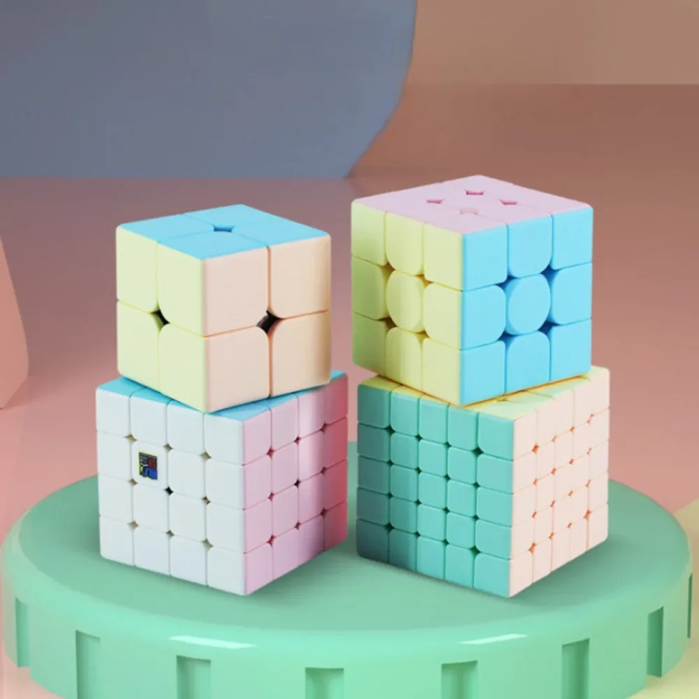 

Moyu Meilong Macaron Color 3x3x3 2x2x2 4x4x4 5x5x5 Magic Cube Puzzle Cubes Children Kids Educational Toys Christmas Gift