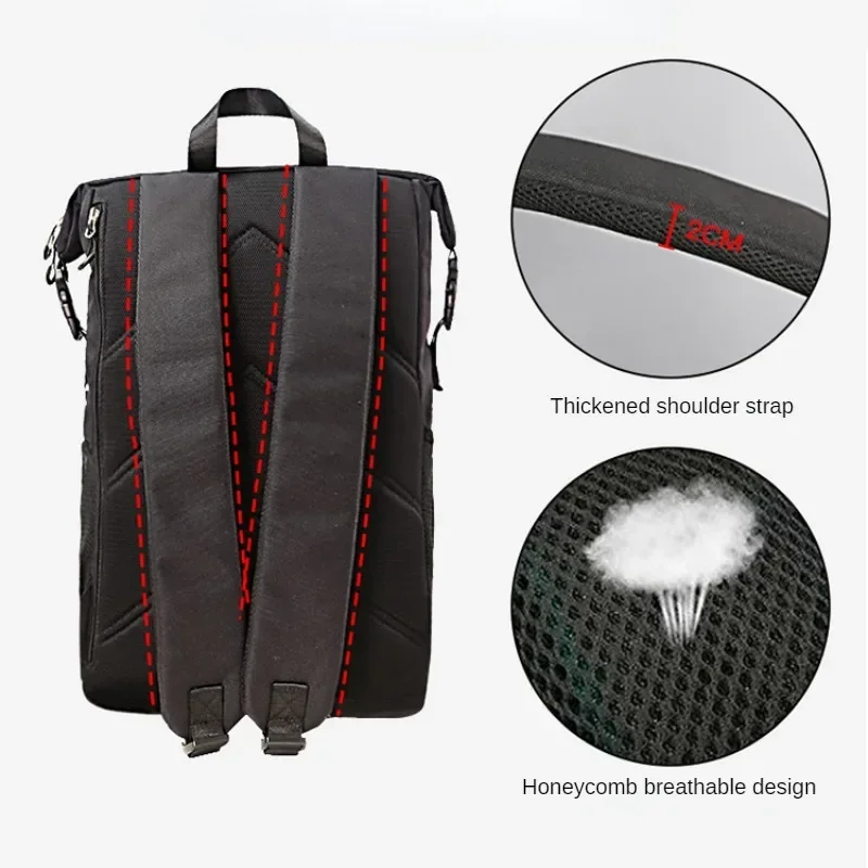 YONEX 2023 Professional Badminton Backpack With Independent Shoes Compartment Sport Bag For Women Men Holds Up to 3 Rackets 3