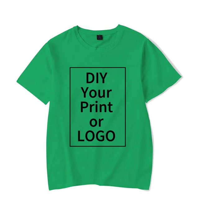 Fashion T Shirt Women Men Summer Customized Printed Tee Shirt DIY Photo Logo Brand Text Tshirt Personalize Your Clothing Shirt 6