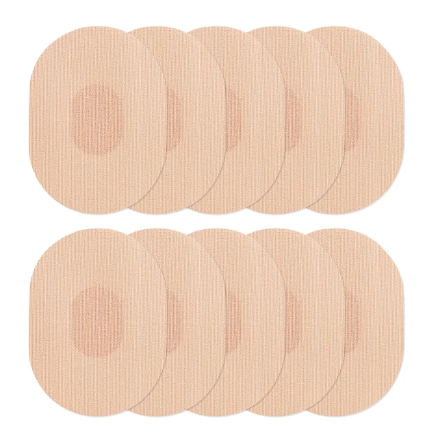 Invisible Probe Stick Sticker 10pcs Elastic Sensor Adhesive Patch Breathable Portable Self-Adhesive for Blood Glucose Moniton