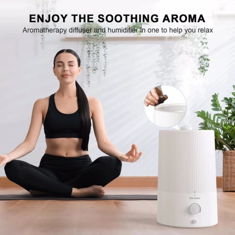 Humidifier Household Bedroom Office Desktop Fog Humidifier Low Noise Water Intelligent Timing Constant Humidity Silent 6