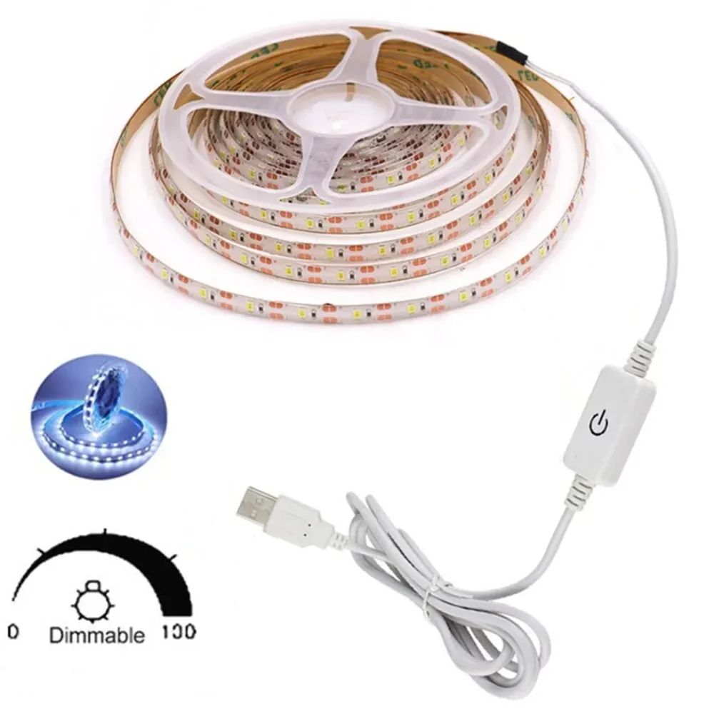ตัวเลือกสินค้า แถบ LED ยืดหยุ่น เซ็นเซอร์สัมผัส ปรับความสว่างได้