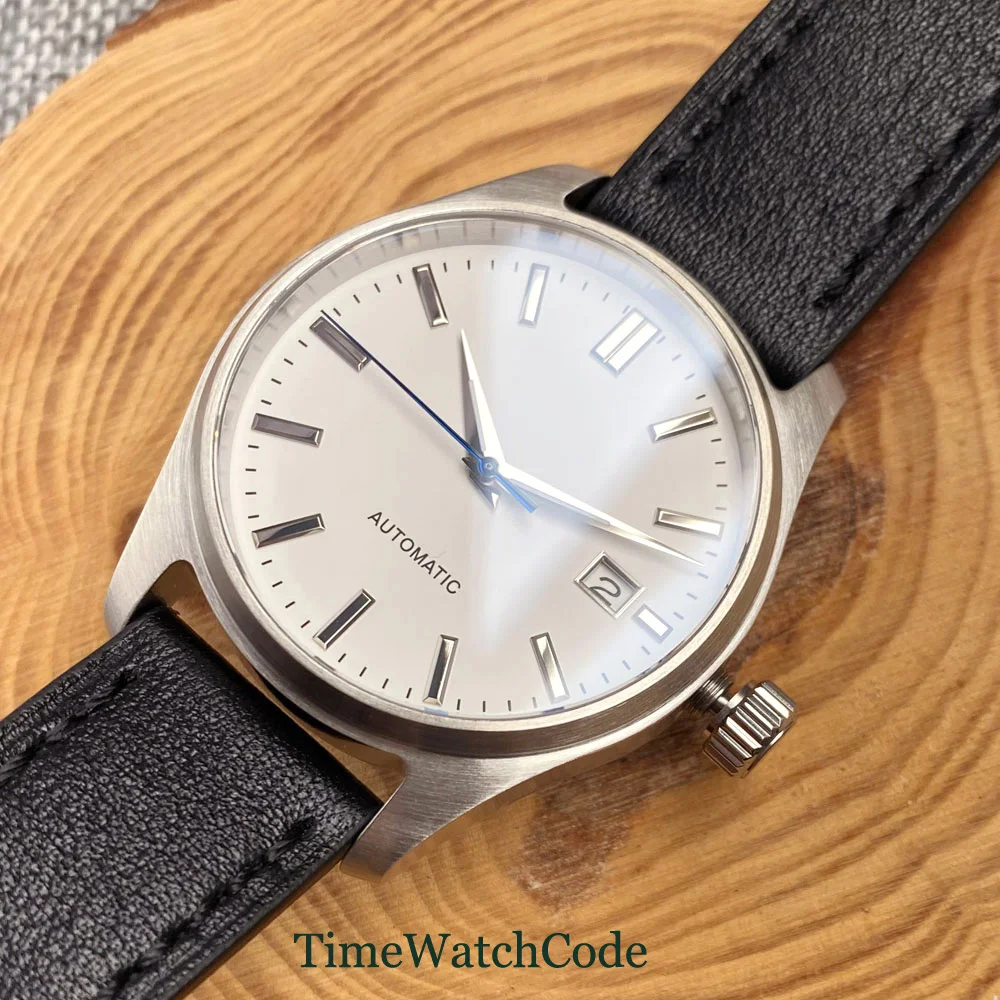 タンドリオ-男性用ステンレススチールウォッチ 自動巻き,nh35a タンドリオ-自動巻き時計 男性用 メンズ 発光ダイヤル 38mm