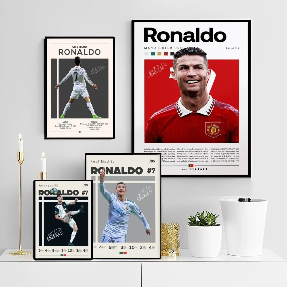 Anime Posters Wall Decor Portugal Football Star C-CR7