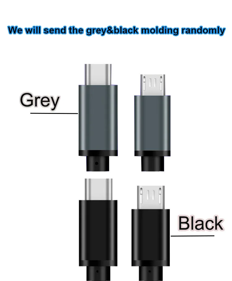 ตัวเลือกสินค้า สาย USB-C ถึง Micro USB คุณภาพสูง