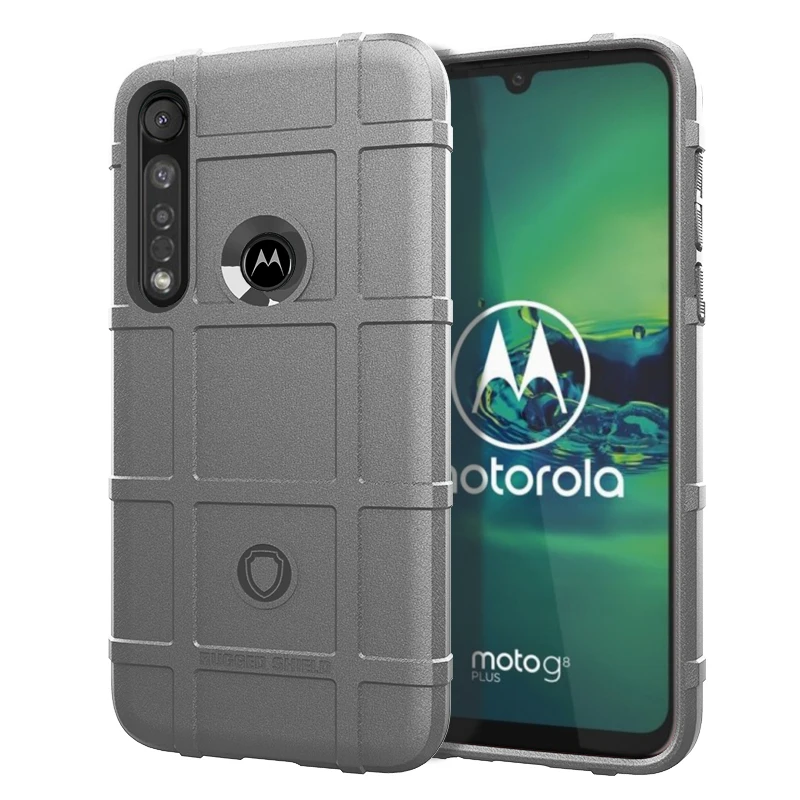 Shockproof Silicone Armor Matte Rubber Anti-Knock Phone Cover