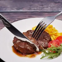 Portable Stainless Steel Cutlery Suit with Storage Box Chopstick Fork Spoon Knife Travel Tableware Set Camping Cutlery 6