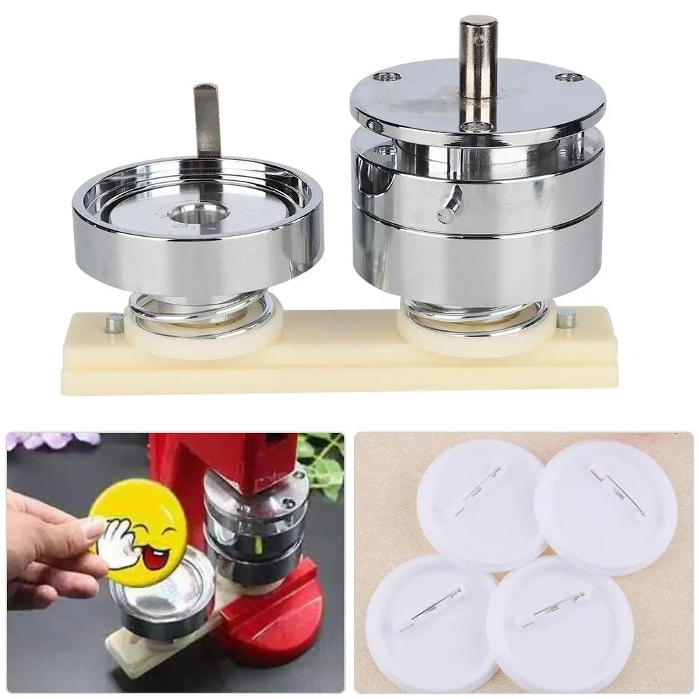 DIY 58mm Badge Pin Maker Machine &ndash; Button Press Punch Mould for Handmade Crafts