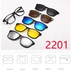 5 Clips Magnet Sunglasses Lens Men Myopia Driving Glasses TR90 Frame Customize Prescription 0 -1 -1.5 -2 -2.5 -3 -4 -5 -6 -7 -8 5