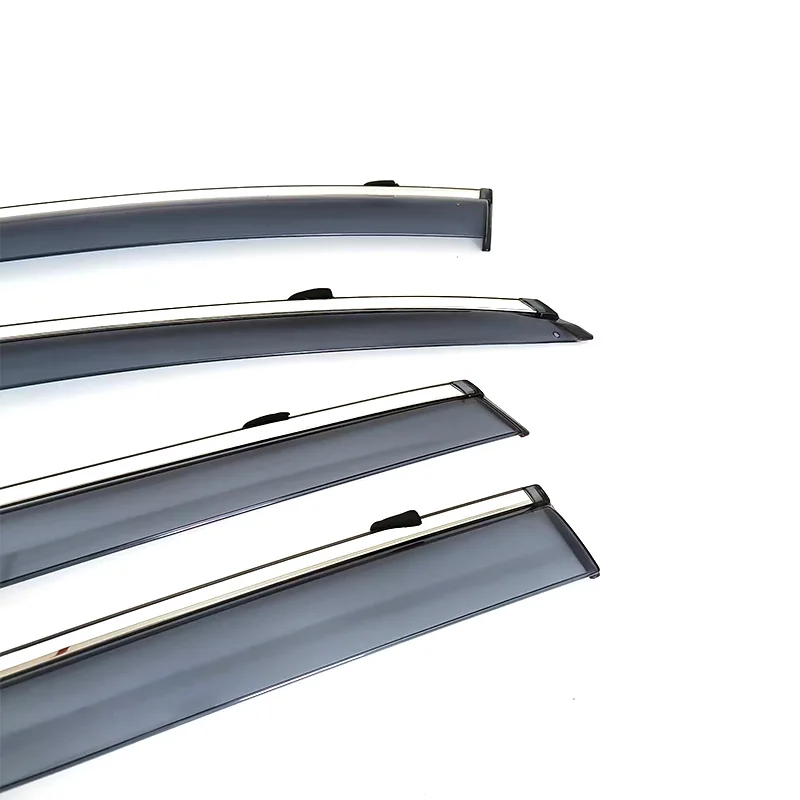 PC Material Door Window Deflector Rain Visor Weather Vent For Volvo V60 2011 -