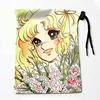 Candy Candy Drawstring Bags Festive Accessories 25X32CM Peach Skin Fabric Resuable Storage Clothes Bag Tarot Bag 1