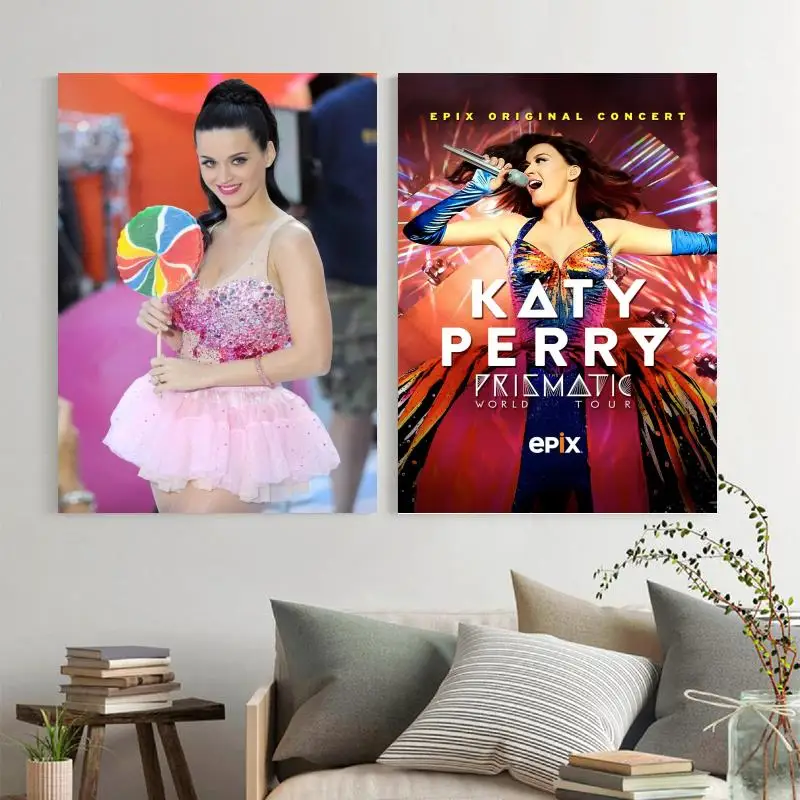 

Katy_Perry Music Pop Rock Singer Canvas Art Poster and Wall Art Picture Print Modern Family bedroom Decor Posters