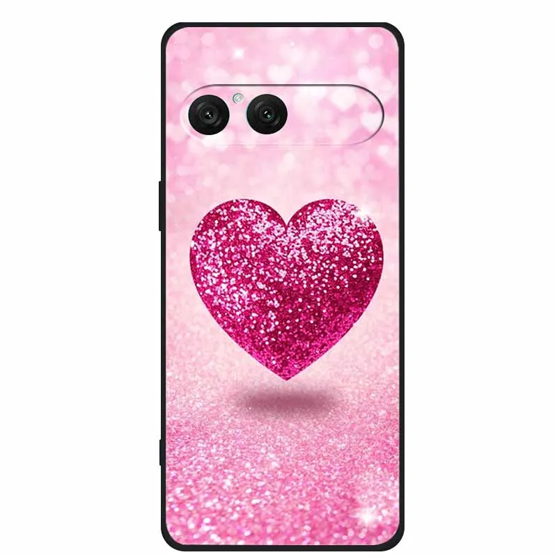 Sleek Black Silicone Soft Back Cover - Stylish Phone Protection Shell