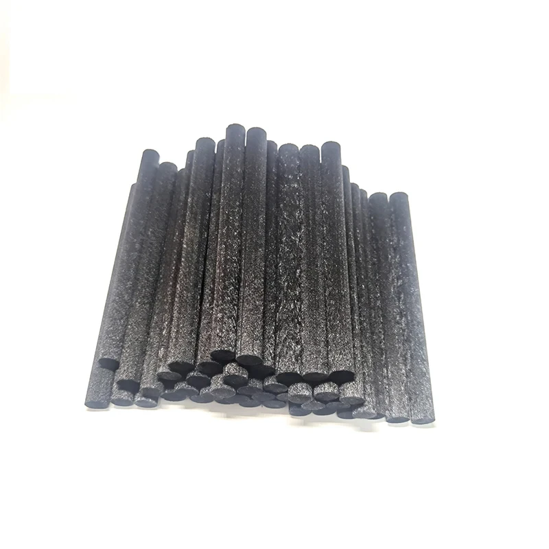 Black Fiber Sticks Reed Diffuser Replacement Stick DIY Home Decor Extra Thick Rattan Reed Oil Diffuser Refill Sticks