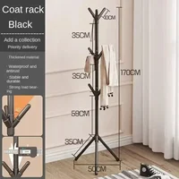 Porte-Manteaux sur Pied Design – Support Arbre pour Vêtements, Chapeaux et Sacs 1