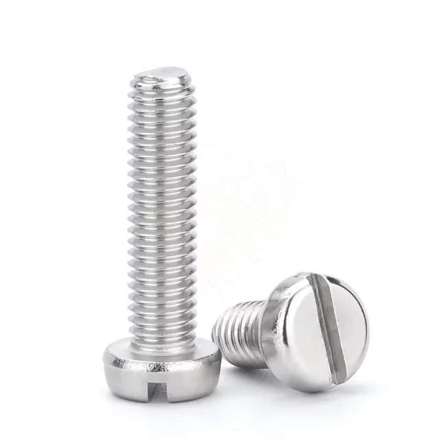 Viti 1.6mm Per Metalli Testa Cilindrica Taglio Inox A2 Iso 1207 M1.6