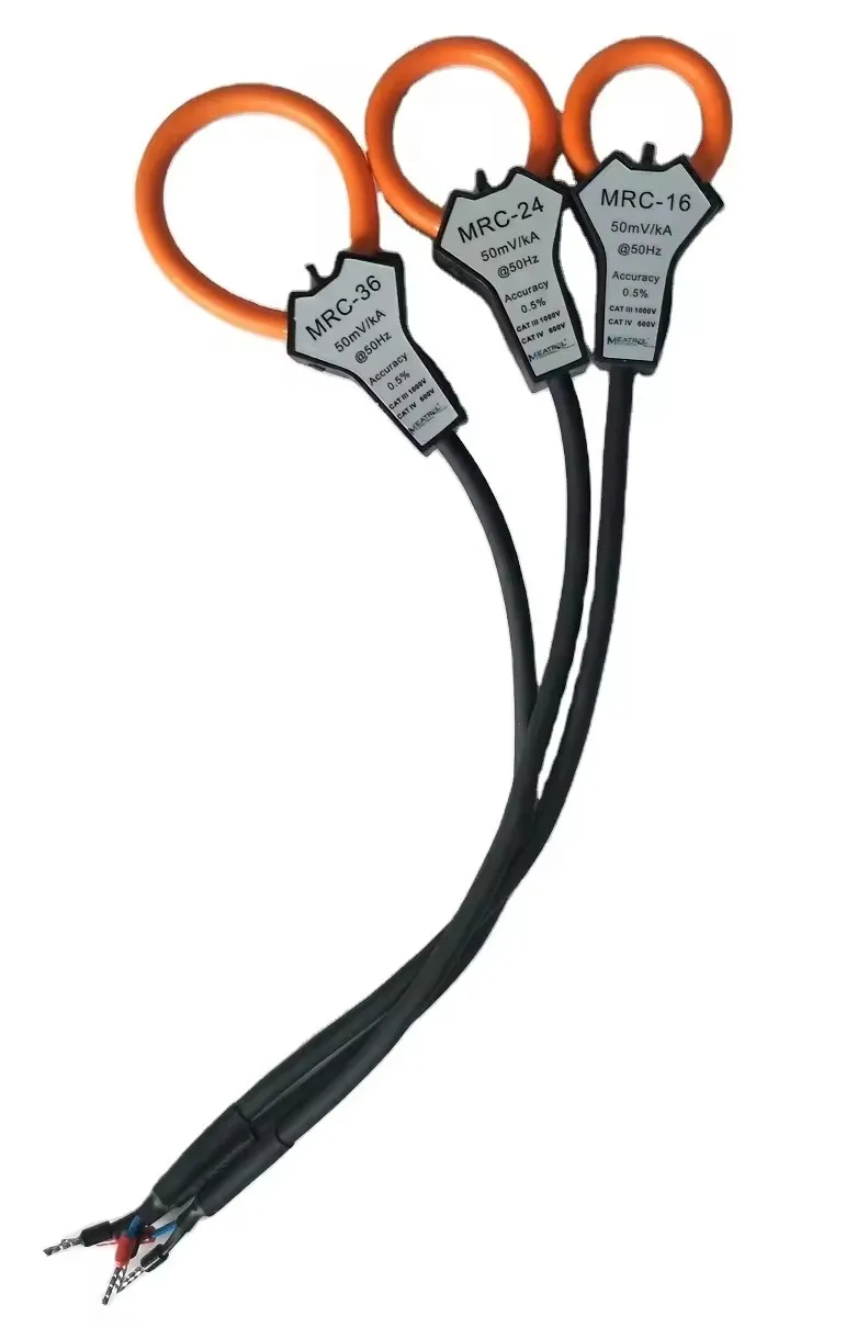 Flexible Current Transformers for Uninterrupted Current Measurement Flexible Installation Rogowski Coils Sensors MRC