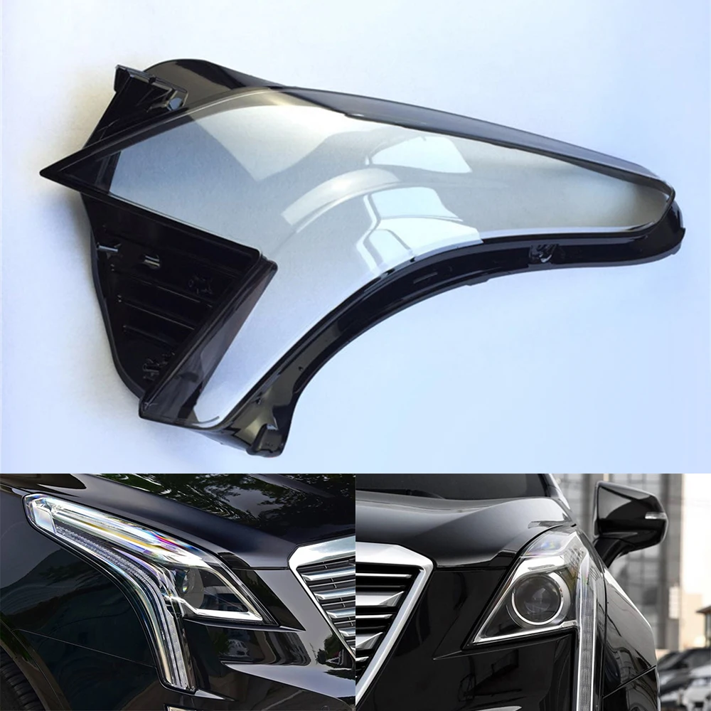 Headlight Lens For Cadillac Xt5 Ats Cts Xts Srx Sls Headlamp Cover Car