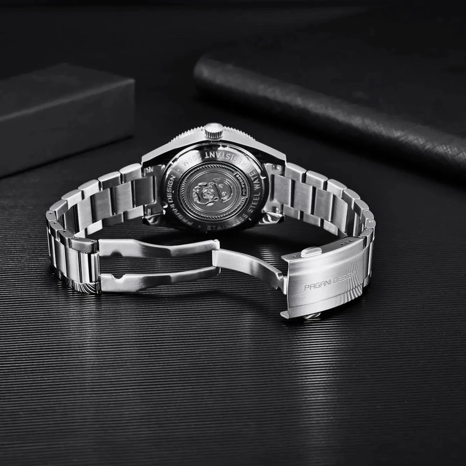 パガーニデザイン NH35 自動機械式高級メンズ腕時計ステンレス鋼