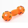Plastic Bone Dog Toys Pet Cat Toy for Dogs Dumbbell Interactive Squeeze Squeaky Pet Chew Toy Pet Sound Dogs Toys 4
