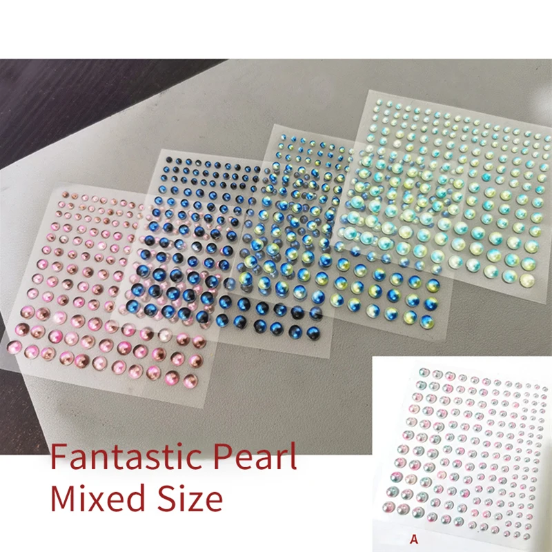 Colorful Diamond Face And Body Stickers For Party Makeup_voghion.com