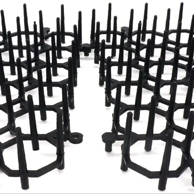 12PC Cat Thorn Mat Dog Garden Anti-Cat Dog Outdoor Supplies Feces Mat Cat Expulsion Anti-Cat Thorn Protects Plants