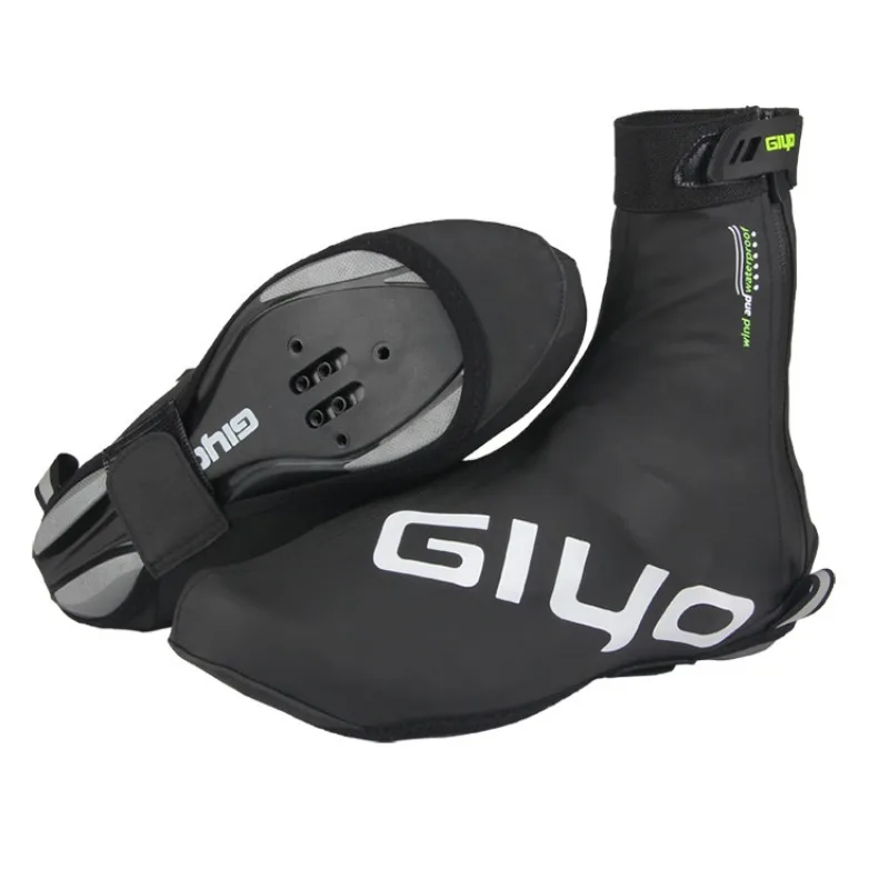 Waterproof Cycling Overshoes Bicycle Shoes Covers Bike Reflective Windproof MTB Road Winter Fleece Warm Bike Lock Protector