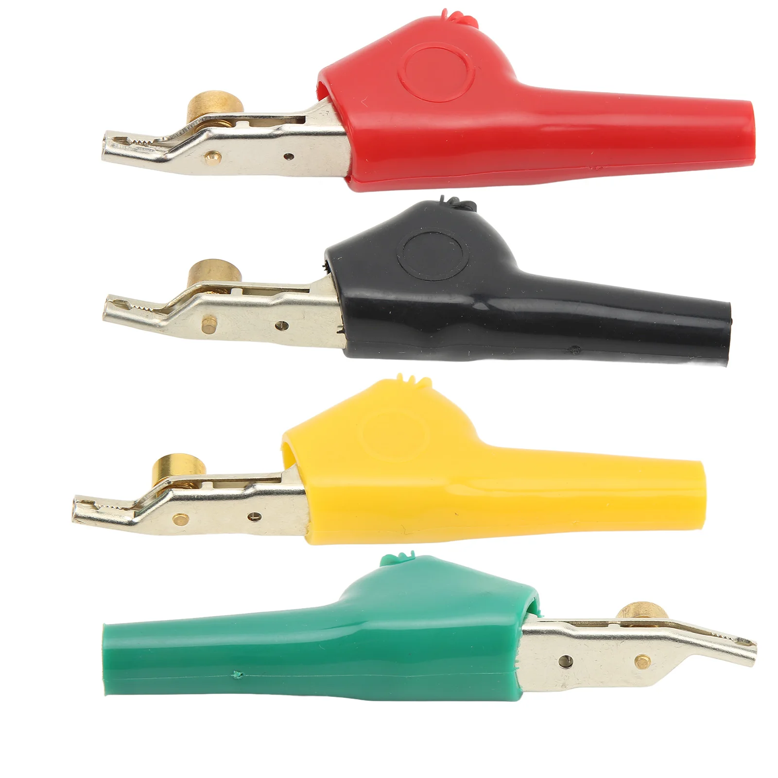 Telecommunication Test Clamp Portable 25mm Opening Stripping Electrical Clips with Needle for Multimeter
