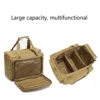 Tactical Range Storage Bag Molle System Outdoor Sports Nylon Case Bags Glock Pistol Shoulder Pack Hunting Gun Backpack 6