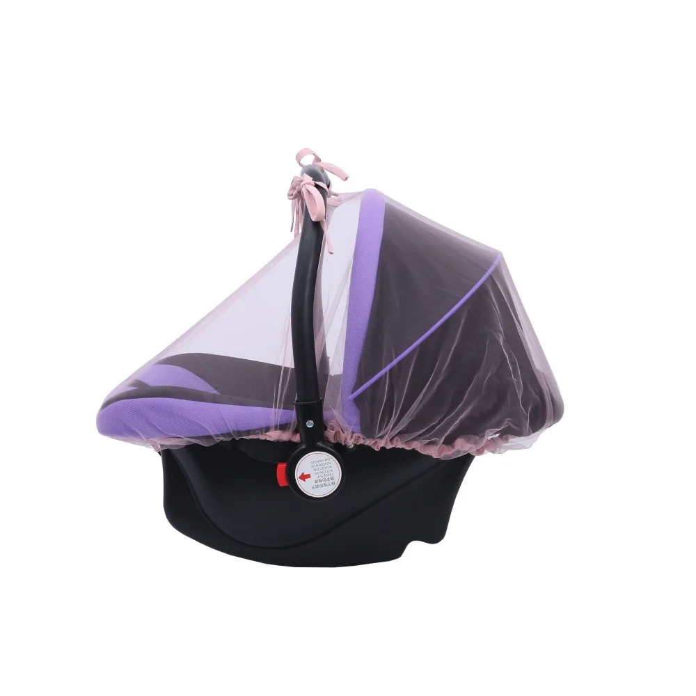 Baby Stroller Mosquito Net Pushchair Cart Insect Shield Net Mesh Safe Infants Protection Mesh Cover Baby Stroller Accessories
