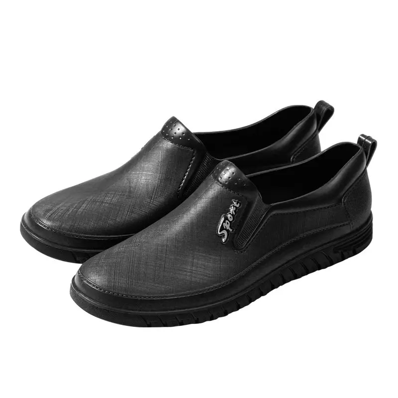 MenSliponRainShoes2023SummerWaterproofRubberBreathableLowtop