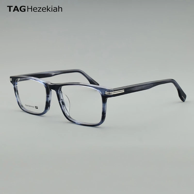 

Top Quality Acetate Frame Eyewear Frame Vintage Square Brand Design Eyeglasses Oculos De Grau 109 prescription glasses