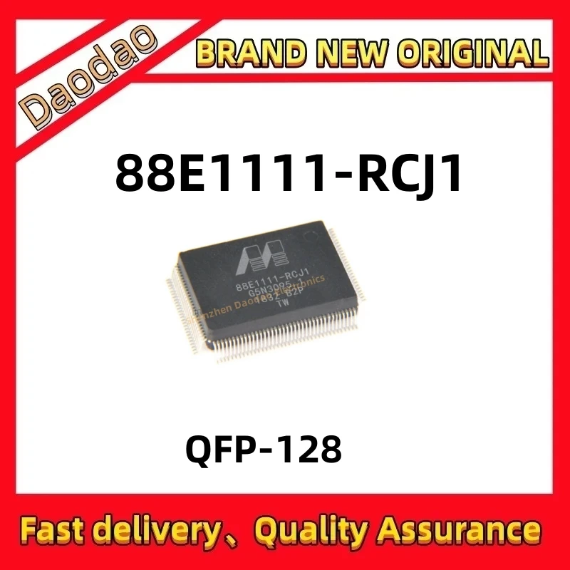 

Quality Brand New 88E1111-RCJ1 88E1111 88E IC Chip QFP-128