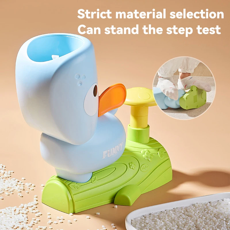 ABS Kids Foot Launcher Toy Outdoor Flying Disc