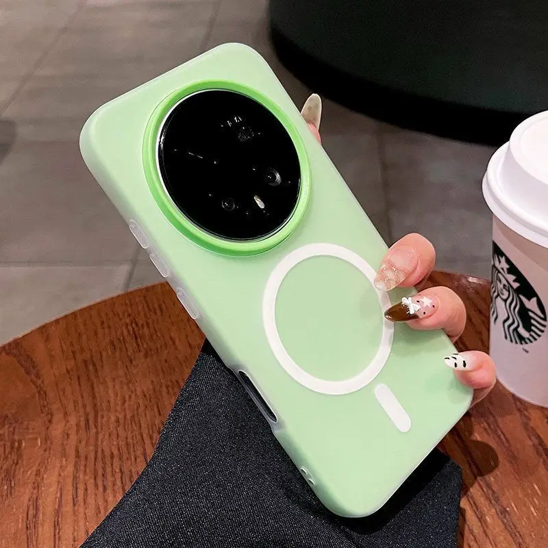 Enhanced Jelly Magnetic Shockproof Case with Skin-Friendly Feel