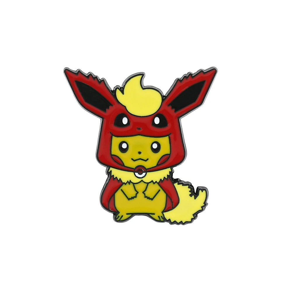 GUNDAM Pikachu simpatico anime metallo spilla zaino distintivo spilla