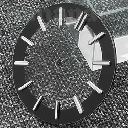 Transparent Green Luminous Watch Dial with 31.5mm and 29mm Size Options - 29mm NH70 NH71 NH72 (Black 6)