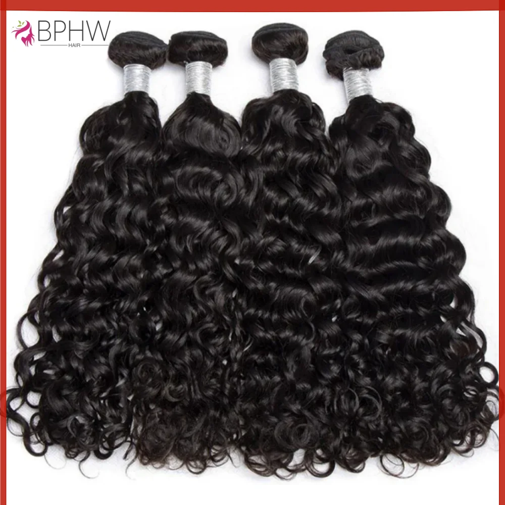 12A Human Hair Bundles Human Hair Unprocessed Virgin Hair 3/4 Bundles Deal Peruvian Deep Wave